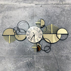 Modern Geometric Wall Clock | High & Bury