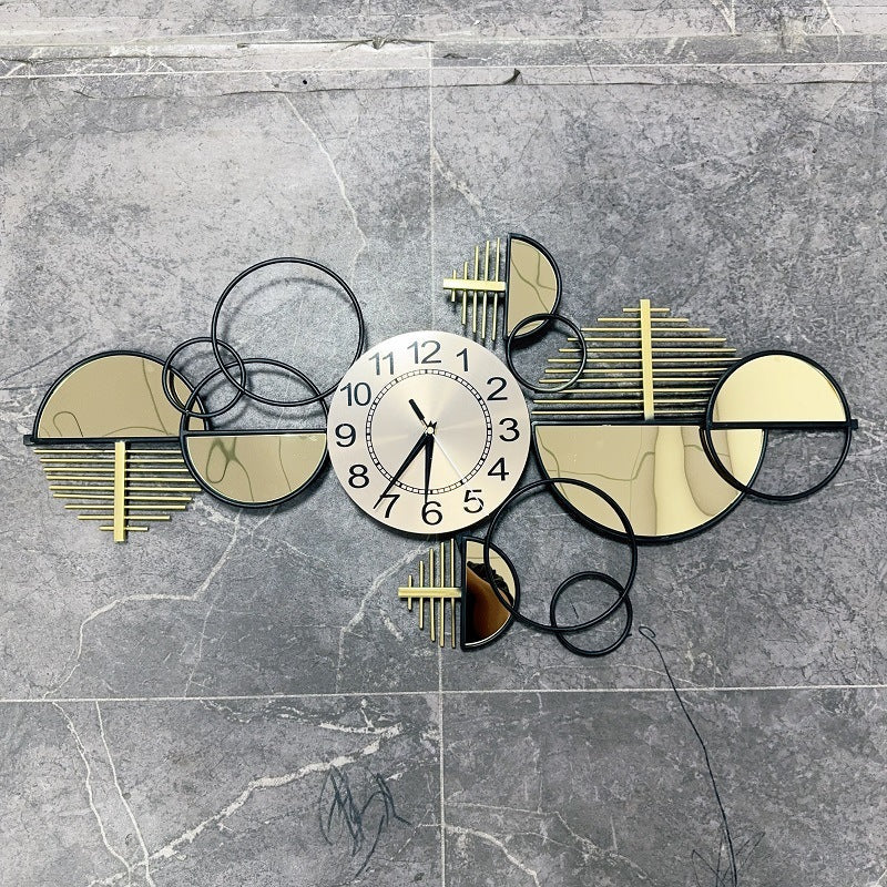 Modern Geometric Wall Clock | High & Bury