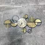 Modern Geometric Wall Clock | High & Bury