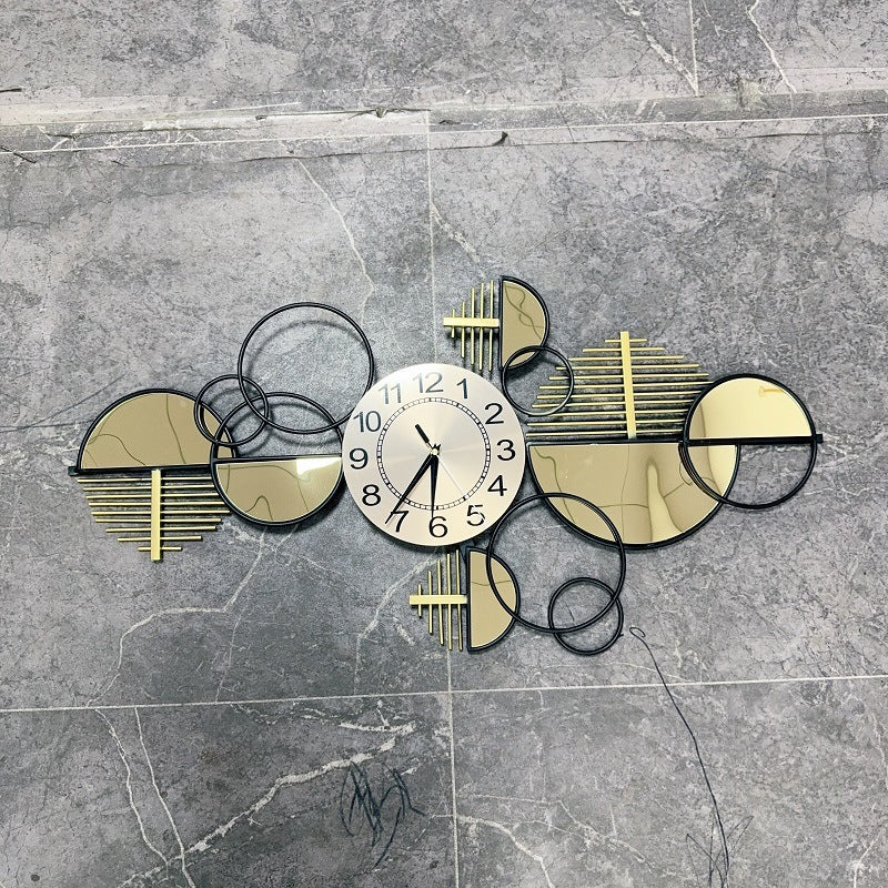 Modern Geometric Wall Clock | High & Bury
