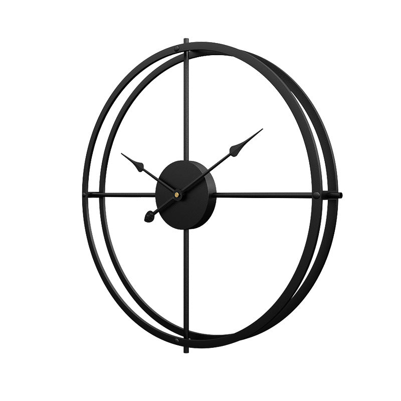 Modern Industrial Wall Clock | High & Bury