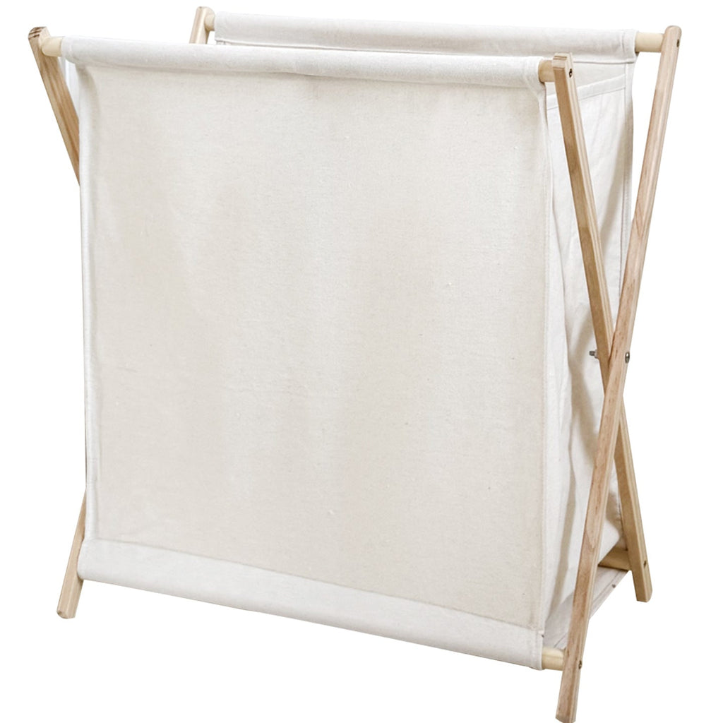 Modern Laundry Basket with Folding Frame | High & Bury