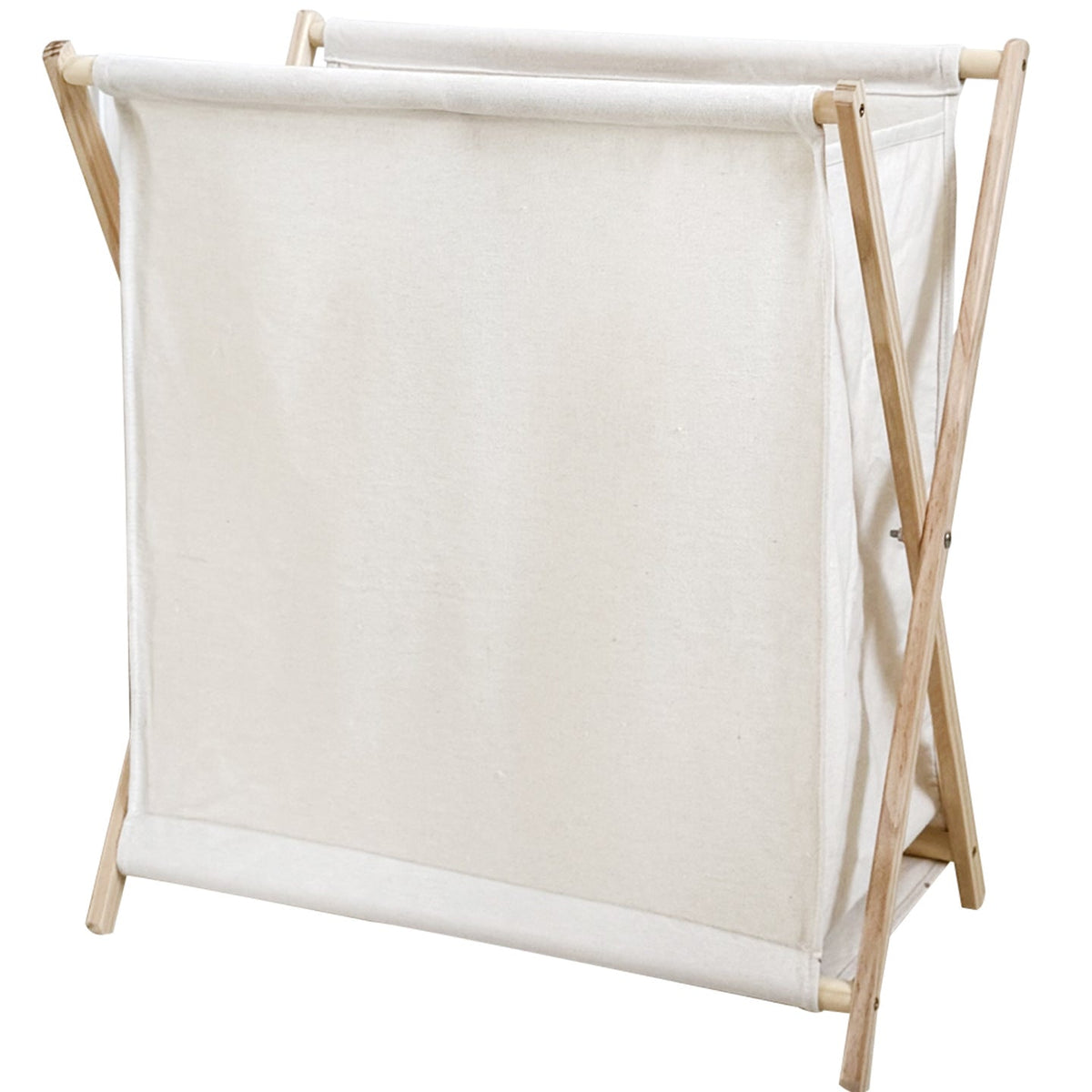 Modern Laundry Basket with Folding Frame | High & Bury