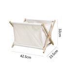 Modern Laundry Basket with Folding Frame | High & Bury