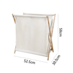 Modern Laundry Basket with Folding Frame | High & Bury