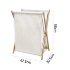 Modern Laundry Basket with Folding Frame | High & Bury