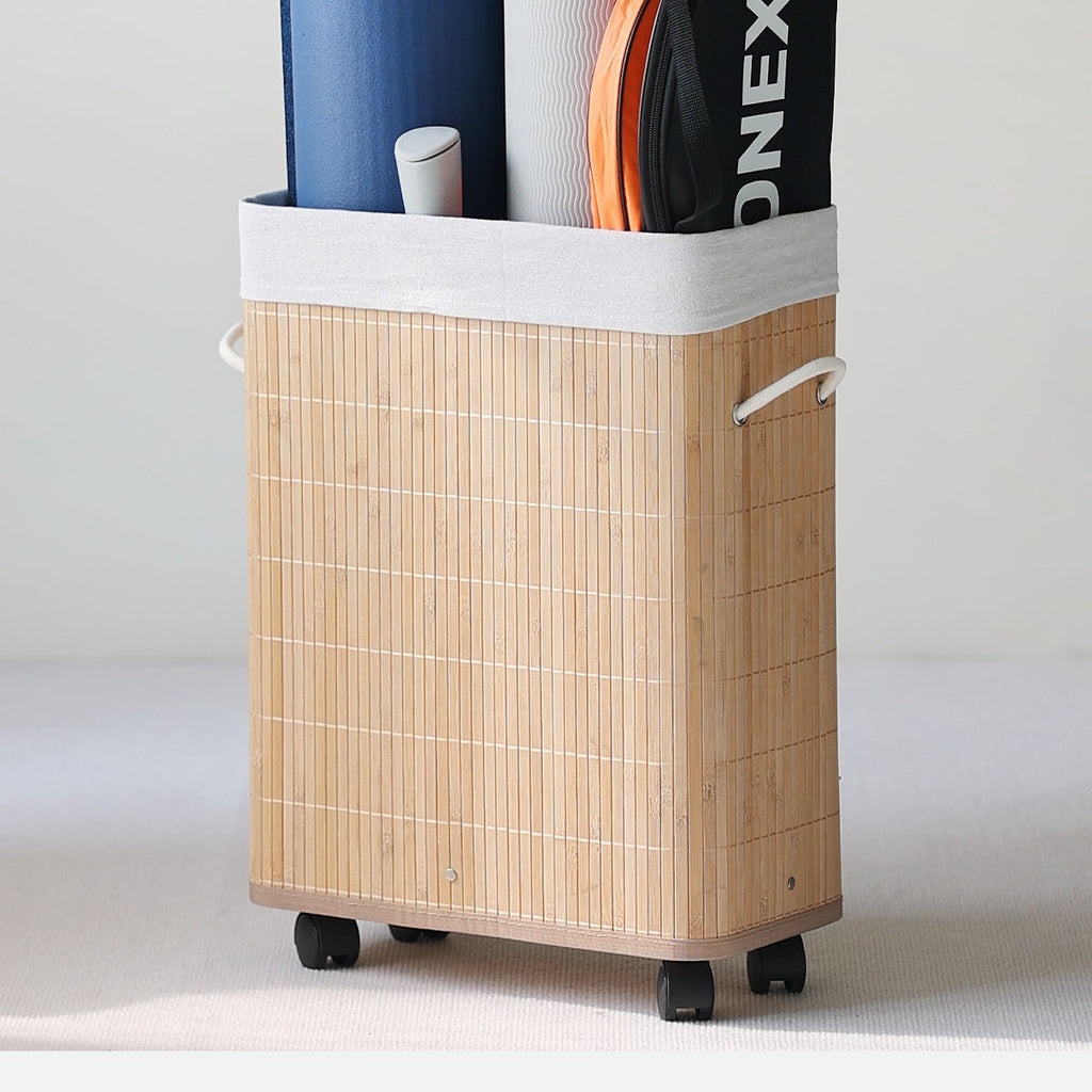 Modern Laundry Basket with Practical Movement System | High & Bury