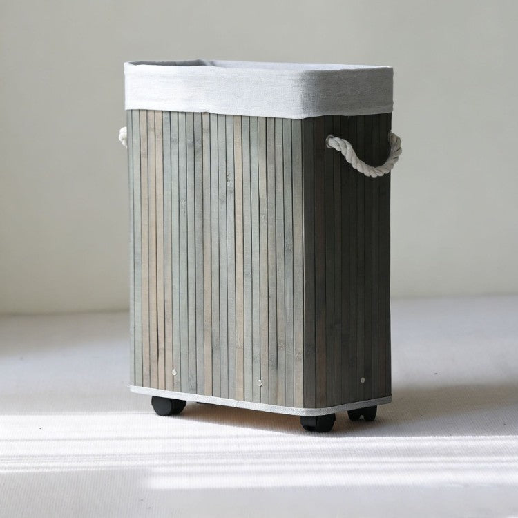 Modern Laundry Basket with Practical Movement System | High & Bury
