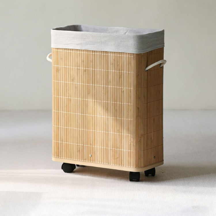 Modern Laundry Basket with Practical Movement System | High & Bury