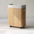 Modern Laundry Basket with Practical Movement System | High & Bury