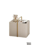 Modern Laundry Basket with Wooden Handle | High & Bury