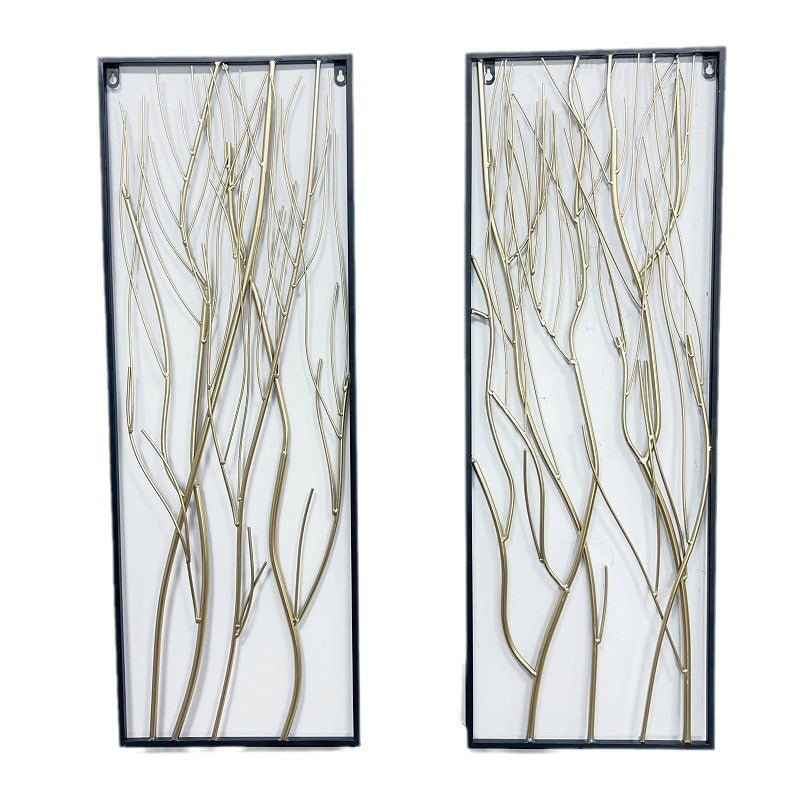 Modern Metal Wall Art Panels | High & Bury