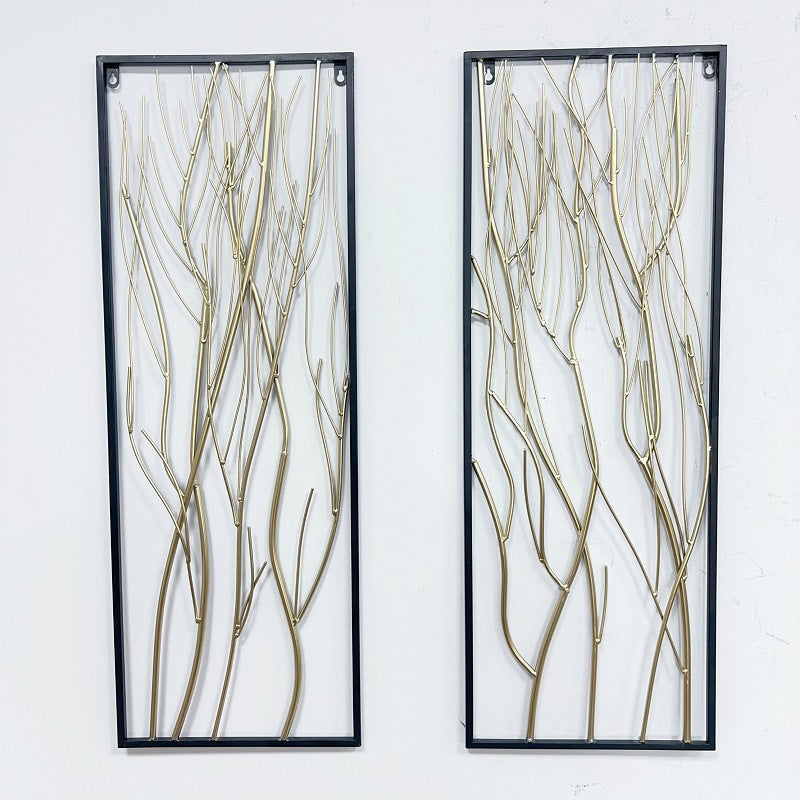 Modern Metal Wall Art Panels | High & Bury