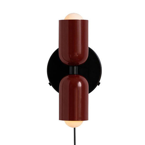 Modern Minimalist Double-Sided Wall Light Fixture | High & Bury