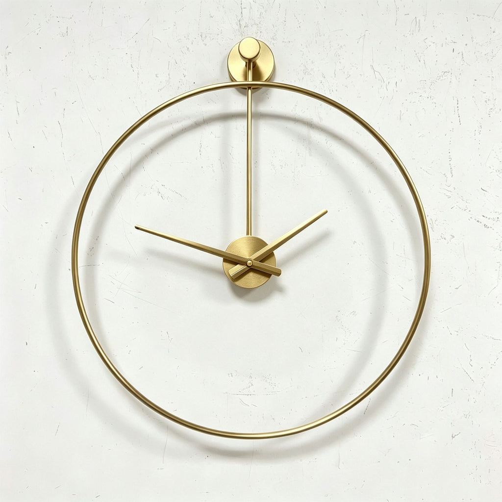 Modern Minimalist Wall Clock | High & Bury