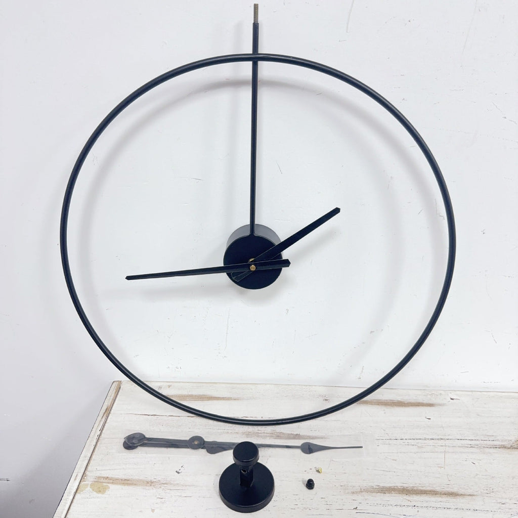 Modern Minimalist Wall Clock | High & Bury