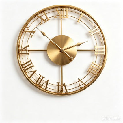 Modern Oversized Wall Clock | High & Bury