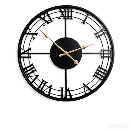 Modern Oversized Wall Clock | High & Bury