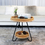 Modern Side Table with Practical Storage Compartment | High & Bury
