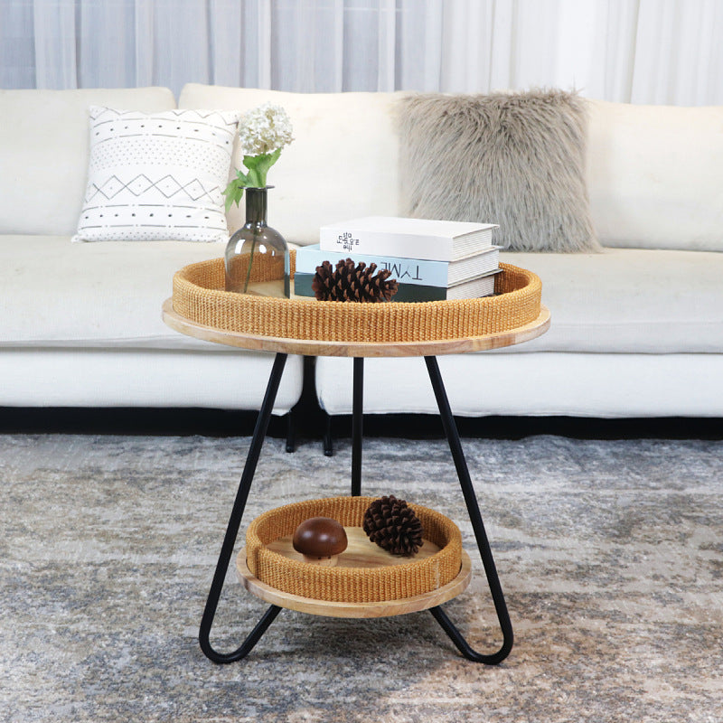 Modern Side Table with Practical Storage Compartment | High & Bury