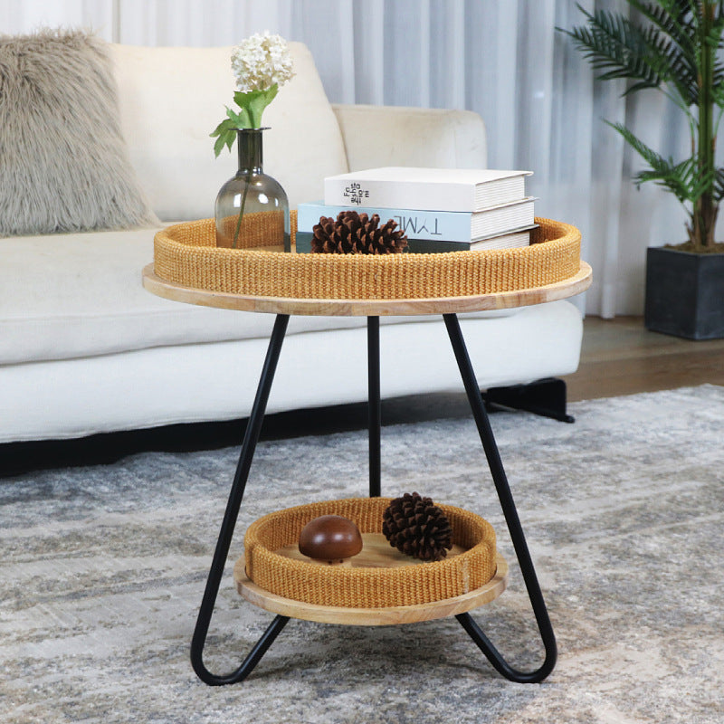 Modern Side Table with Practical Storage Compartment | High & Bury