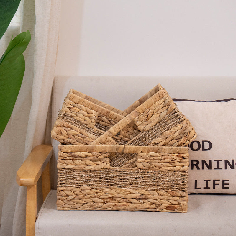Modern Storage Basket made of Natural Materials | High & Bury