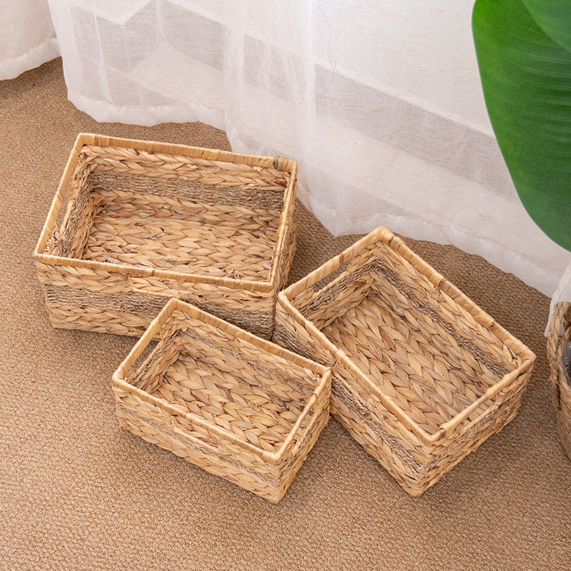 Modern Storage Basket made of Natural Materials | High & Bury