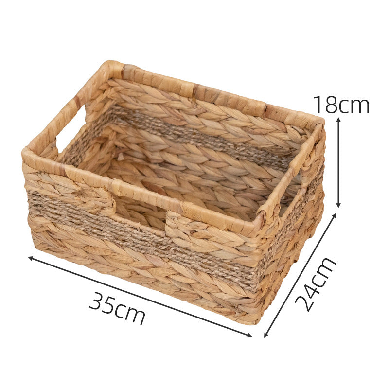 Modern Storage Basket made of Natural Materials | High & Bury