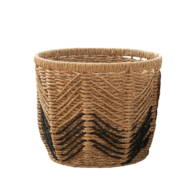 Modern Storage Basket with Geometric Design | High & Bury