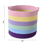 Modern Storage Basket with Handles | High & Bury