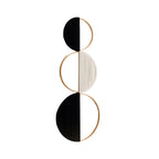 Modern Wall Art Piece made of Macrame and Wood | High & Bury