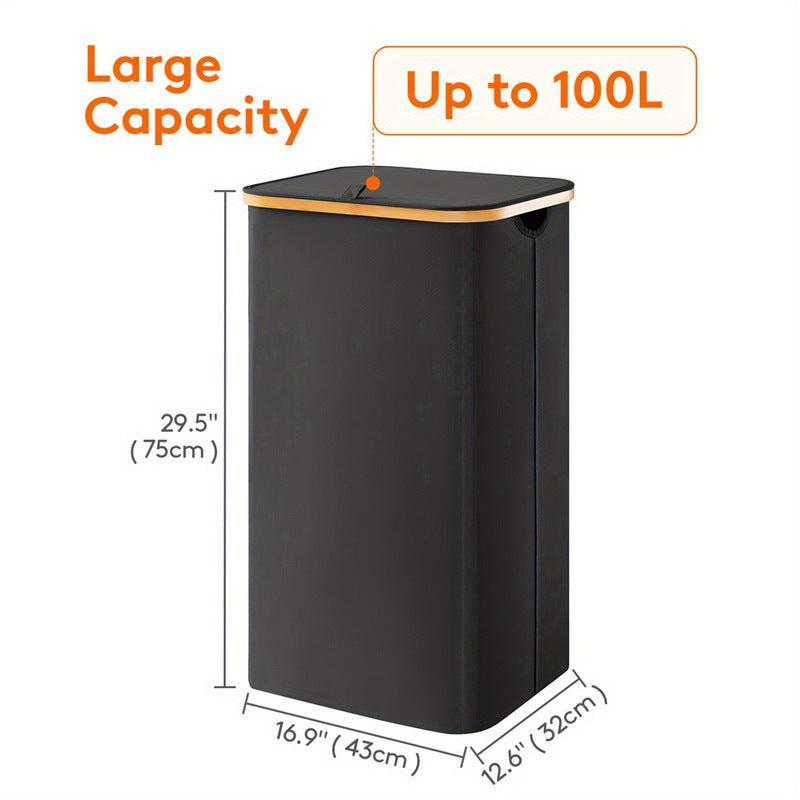 Modern Waste Bin with Detachable Inner Bag | High & Bury