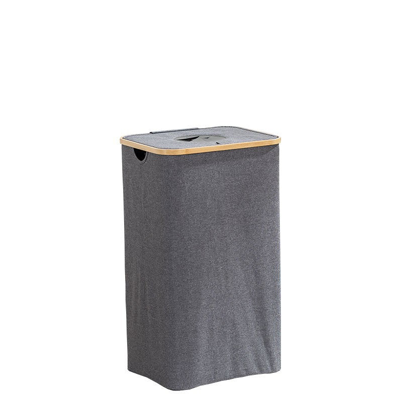 Modern Waste Separation Container with Removable Inner Insert and Bamboo Lid | High & Bury