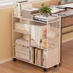 Modern Wire Grid Bookshelf Organizer | High & Bury