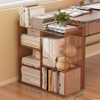 Modern Wire Grid Bookshelf Organizer | High & Bury