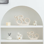Modernist Sculpture Soft Textile Ceramic | High & Bury