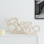 Modernist Sculpture Soft Textile Ceramic | High & Bury