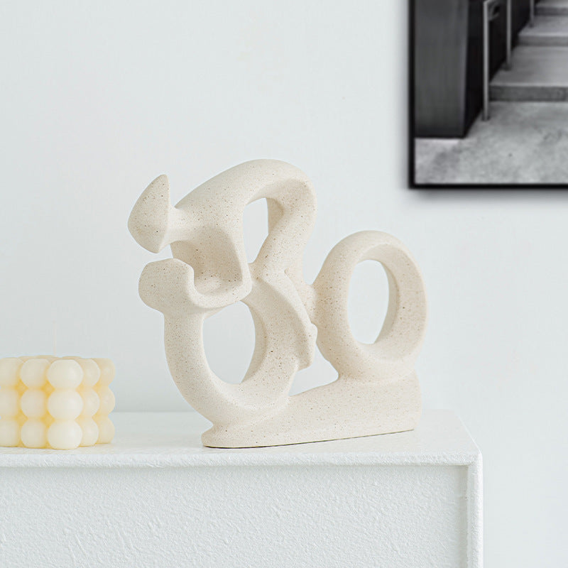 Modernist Sculpture Soft Textile Ceramic | High & Bury