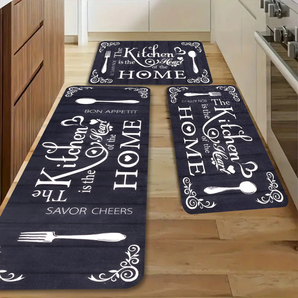Money-Themed Anti-Fatigue Kitchen Mat | High & Bury