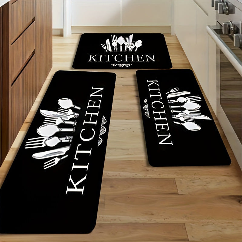Money-Themed Anti-Fatigue Kitchen Mat | High & Bury