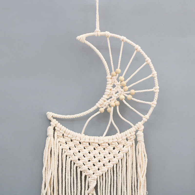Moon-Inspired Macrame Wall Hanging | High & Bury