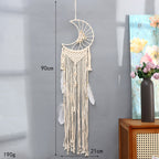 Moon-Inspired Macrame Wall Hanging | High & Bury
