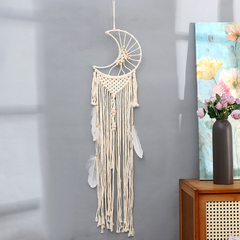 Moon-Inspired Macrame Wall Hanging | High & Bury