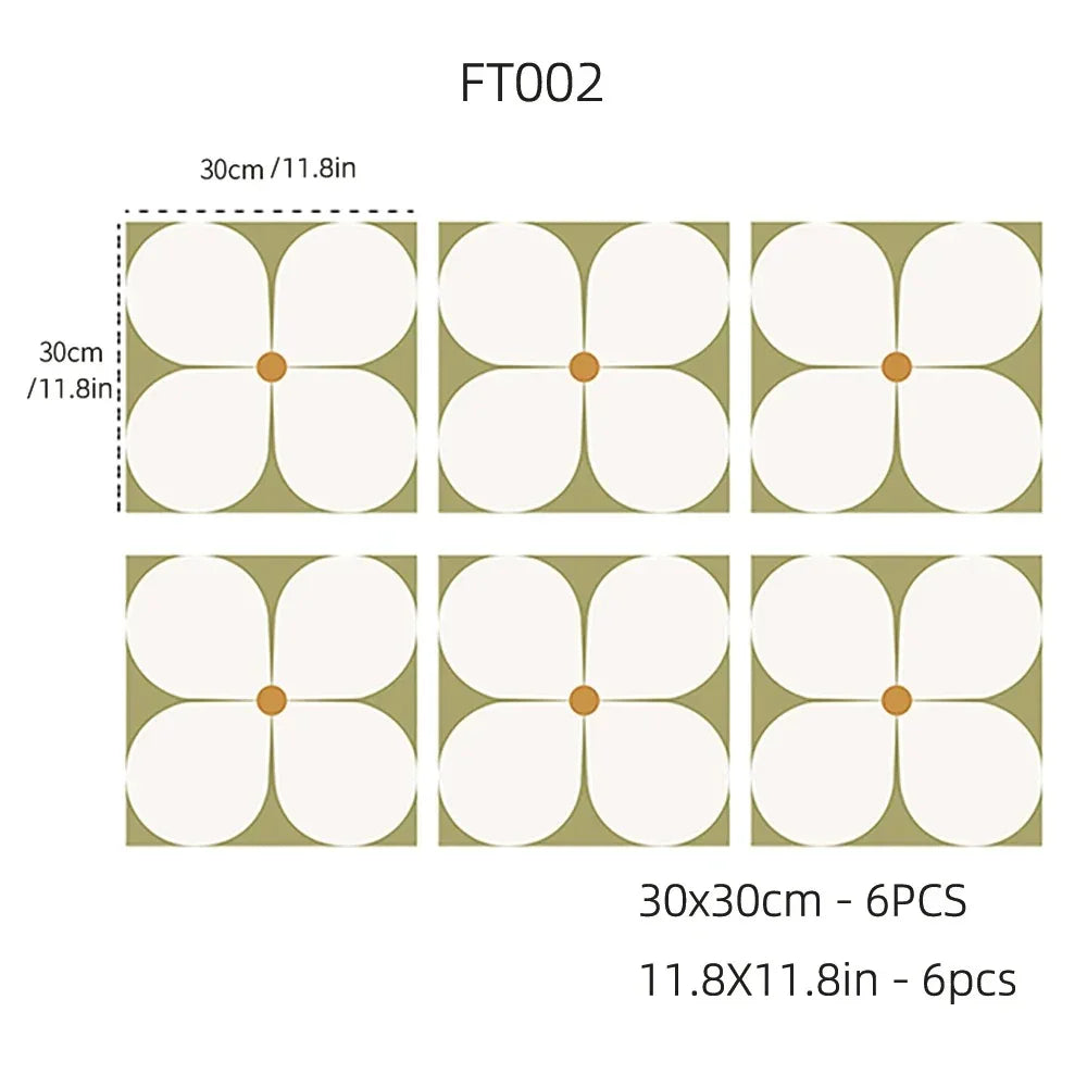 Moorholm Floor Tile Stickers
