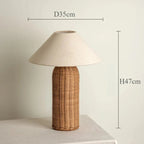 Moormere Sabi Table Lamp - Rattan