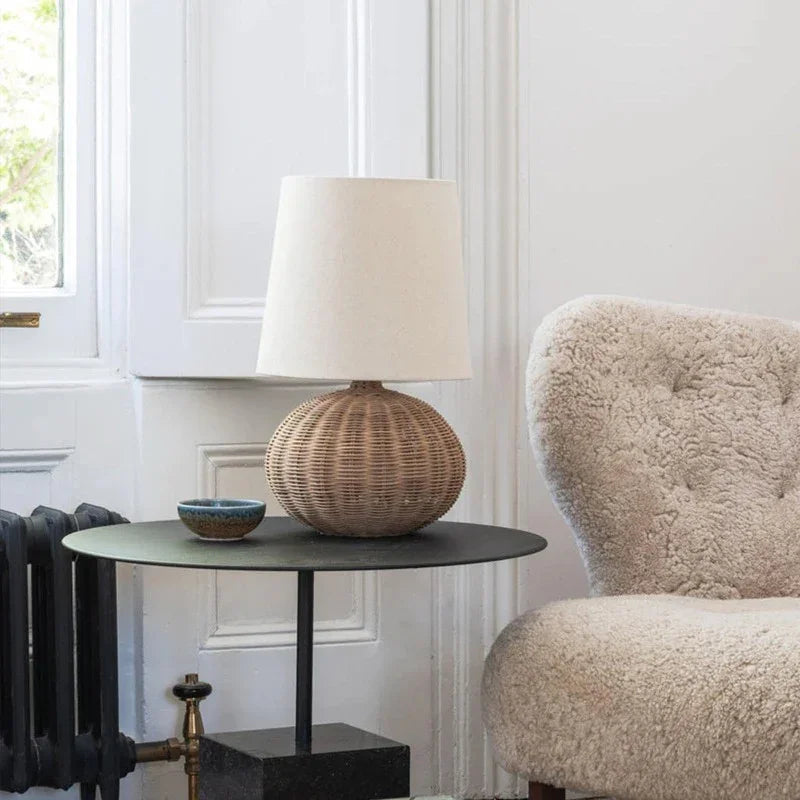 Moormere Sabi Table Lamp - Rattan