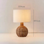Moormere Sabi Table Lamp - Rattan