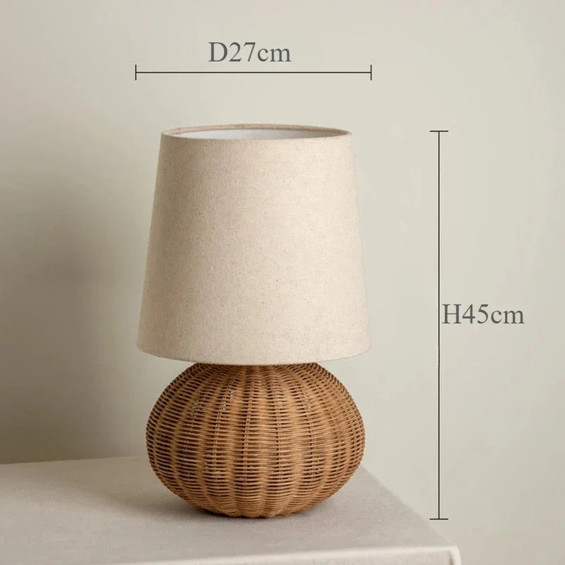 Moormere Sabi Table Lamp - Rattan
