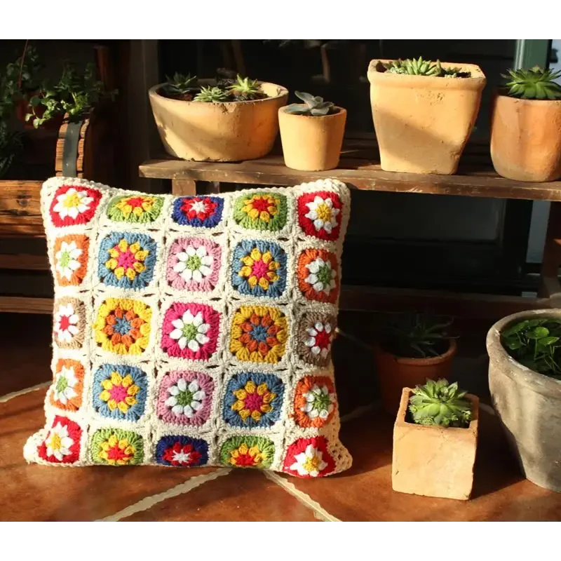 Moorwick Crochet Pillow Case - Iron