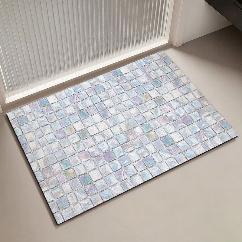 Mosaic Pattern Bath Mat | High & Bury